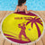 Custom West Indies Cricket Beach Blanket 2024 World Cup Go Windies