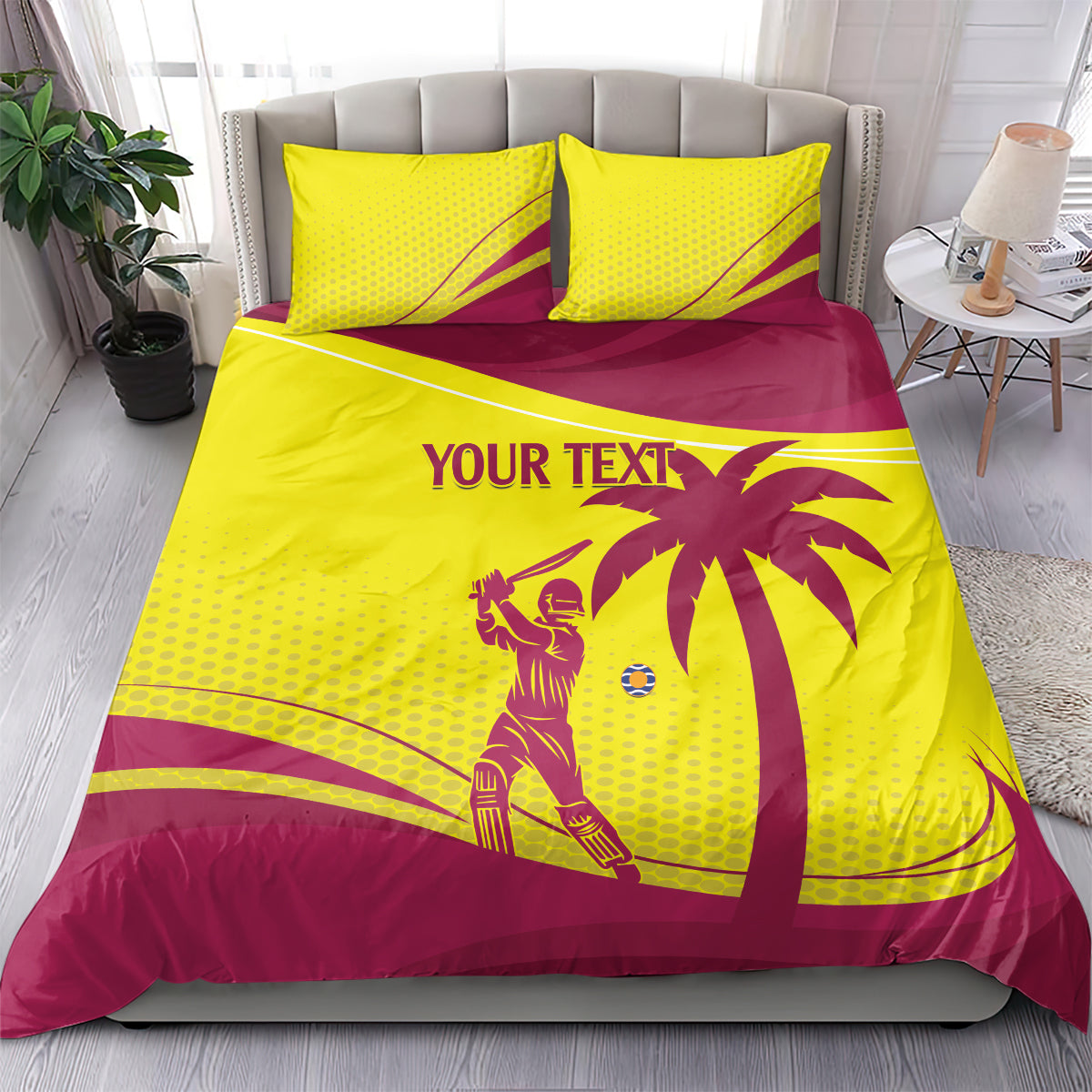 Custom West Indies Cricket Bedding Set 2024 World Cup Go Windies - Wonder Print Shop