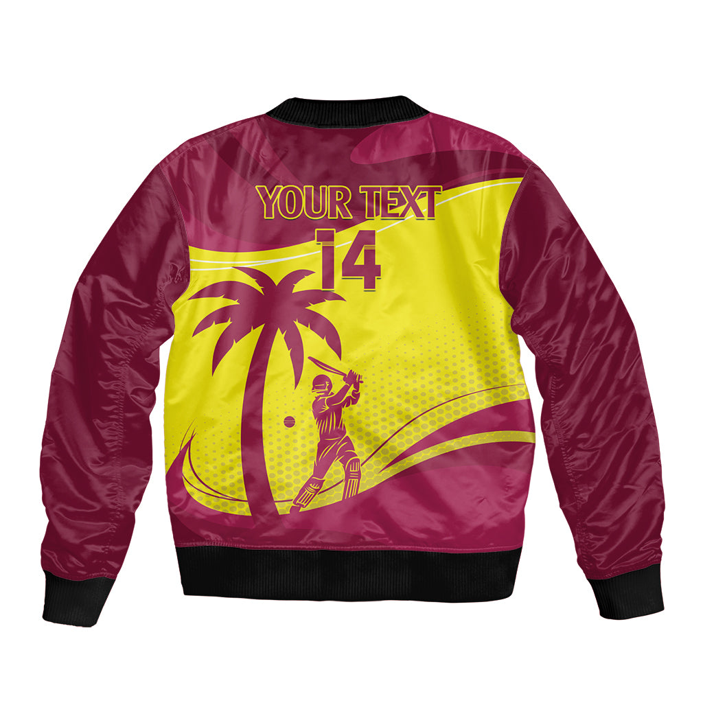 Custom West Indies Cricket Bomber Jacket 2024 World Cup Go Windies - Wonder Print Shop