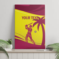 Custom West Indies Cricket Canvas Wall Art 2024 World Cup Go Windies - Wonder Print Shop