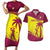 Custom West Indies Cricket Couples Matching Short Sleeve Bodycon Dress and Hawaiian Shirt 2024 World Cup Go Windies