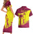 Custom West Indies Cricket Couples Matching Short Sleeve Bodycon Dress and Hawaiian Shirt 2024 World Cup Go Windies