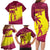 Custom West Indies Cricket Family Matching Long Sleeve Bodycon Dress and Hawaiian Shirt 2024 World Cup Go Windies