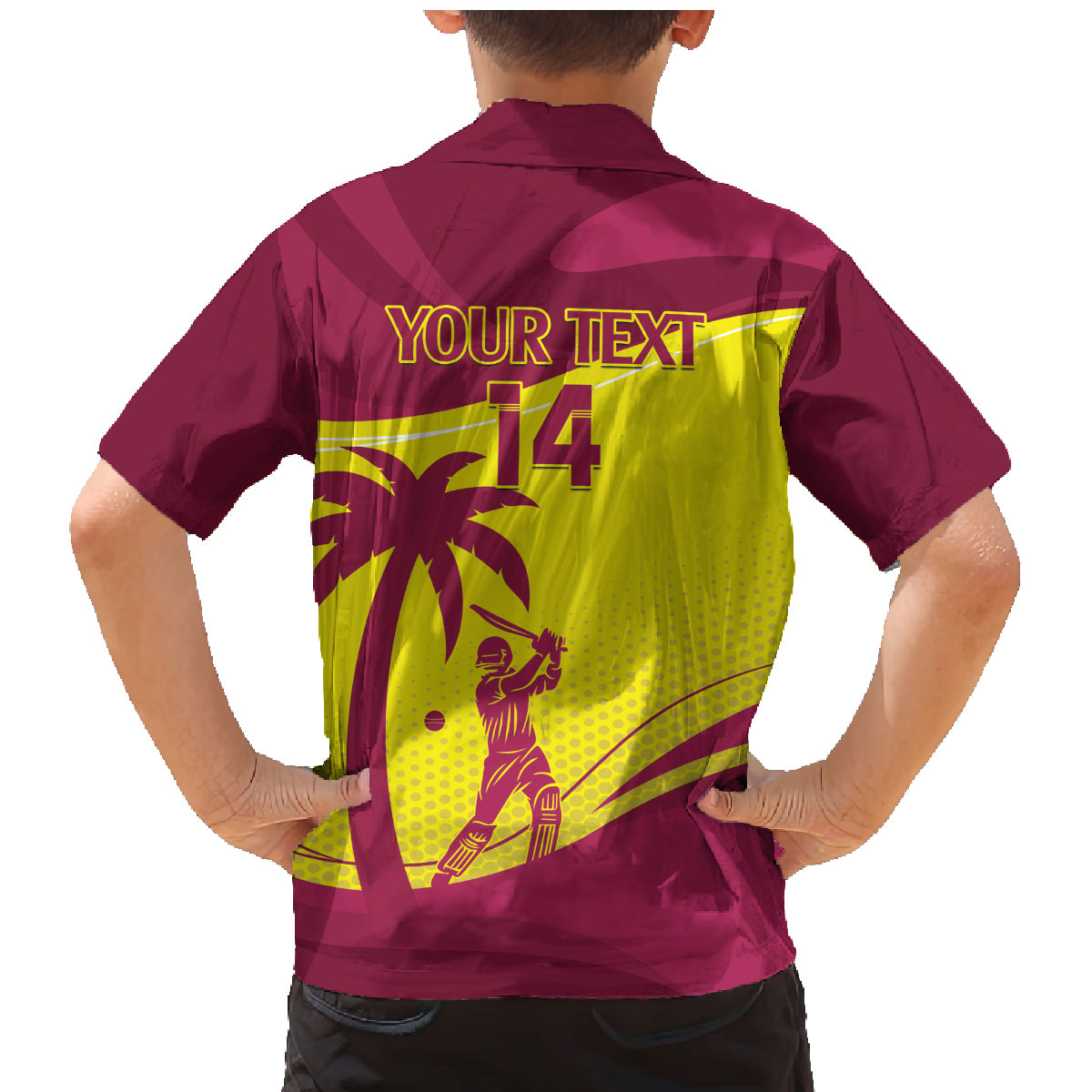 Custom West Indies Cricket Family Matching Mermaid Dress and Hawaiian Shirt 2024 World Cup Go Windies - Wonder Print Shop