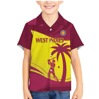 Custom West Indies Cricket Family Matching Mermaid Dress and Hawaiian Shirt 2024 World Cup Go Windies - Wonder Print Shop