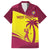 Custom West Indies Cricket Family Matching Short Sleeve Bodycon Dress and Hawaiian Shirt 2024 World Cup Go Windies