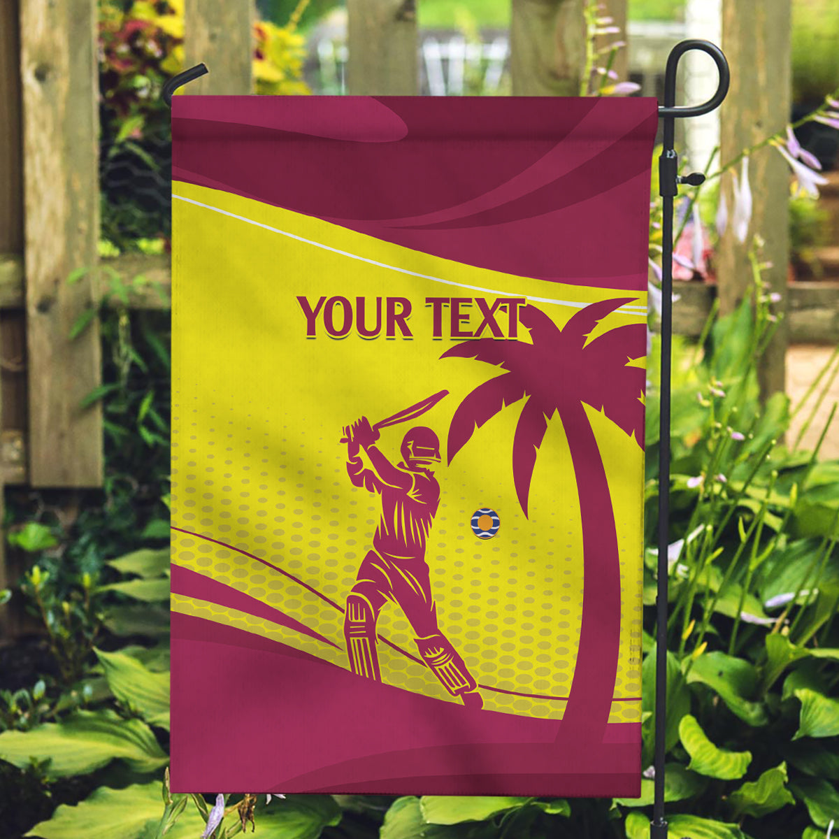 Custom West Indies Cricket Garden Flag 2024 World Cup Go Windies - Wonder Print Shop