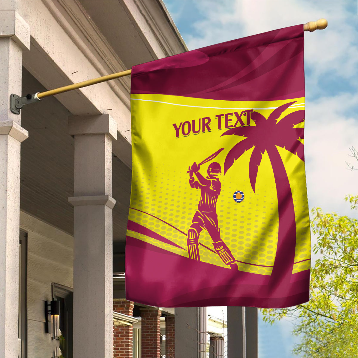 Custom West Indies Cricket Garden Flag 2024 World Cup Go Windies - Wonder Print Shop