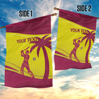 Custom West Indies Cricket Garden Flag 2024 World Cup Go Windies - Wonder Print Shop