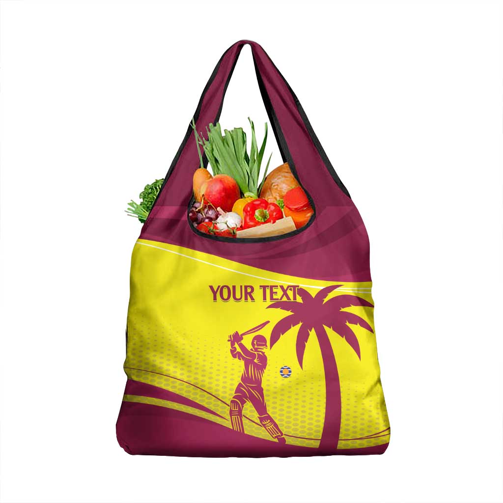 Custom West Indies Cricket Grocery Bag World Cup Go Windies