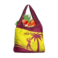 Custom West Indies Cricket Grocery Bag World Cup Go Windies
