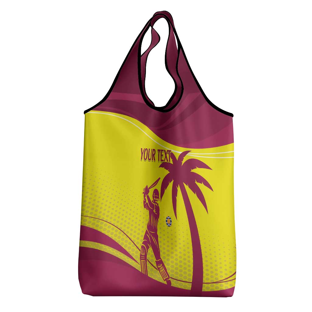 Custom West Indies Cricket Grocery Bag World Cup Go Windies