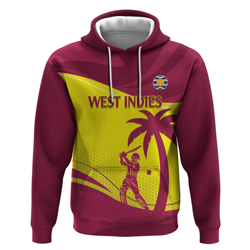 Custom West Indies Cricket Hoodie 2024 World Cup Go Windies - Wonder Print Shop