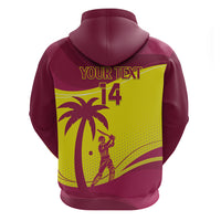 Custom West Indies Cricket Hoodie 2024 World Cup Go Windies - Wonder Print Shop