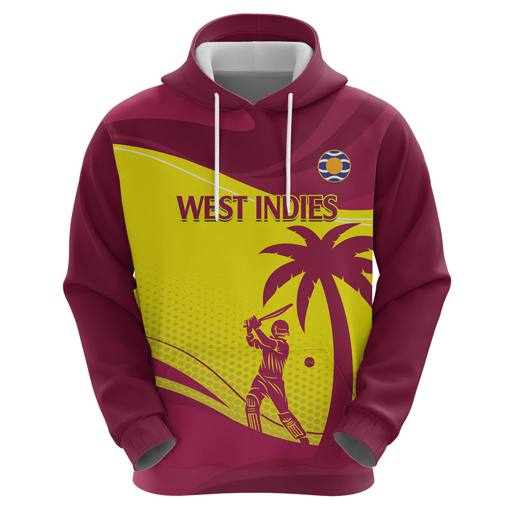 Custom West Indies Cricket Hoodie 2024 World Cup Go Windies - Wonder Print Shop