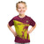 Custom West Indies Cricket Kid T Shirt 2024 World Cup Go Windies