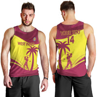 Custom West Indies Cricket Men Tank Top 2024 World Cup Go Windies - Wonder Print Shop