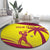 Custom West Indies Cricket Round Carpet 2024 World Cup Go Windies