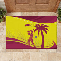 Custom West Indies Cricket Rubber Doormat 2024 World Cup Go Windies - Wonder Print Shop