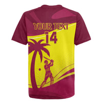Custom West Indies Cricket Rugby Jersey 2024 World Cup Go Windies - Wonder Print Shop
