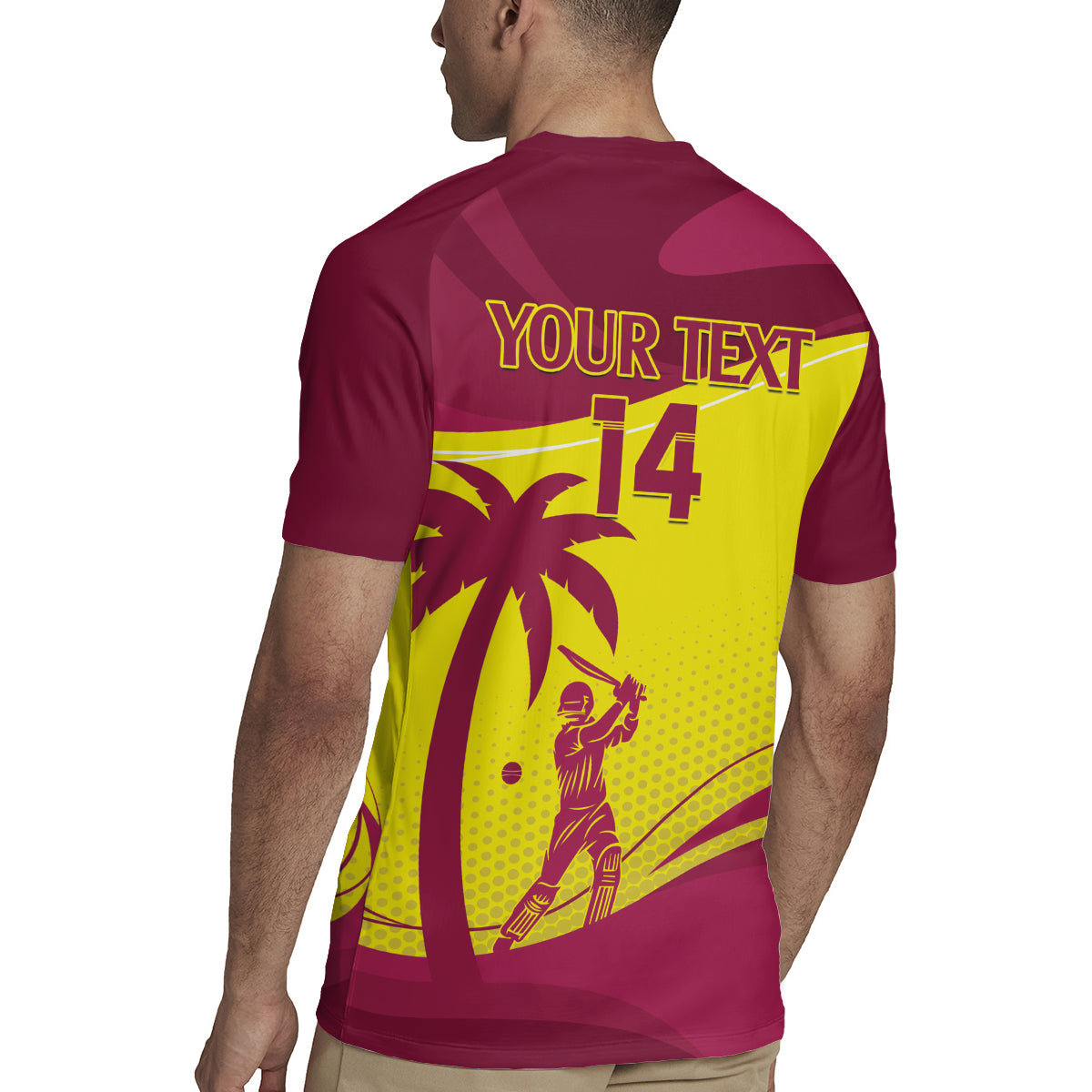 Custom West Indies Cricket Rugby Jersey 2024 World Cup Go Windies - Wonder Print Shop