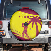 Custom West Indies Cricket Spare Tire Cover 2024 World Cup Go Windies - Wonder Print Shop