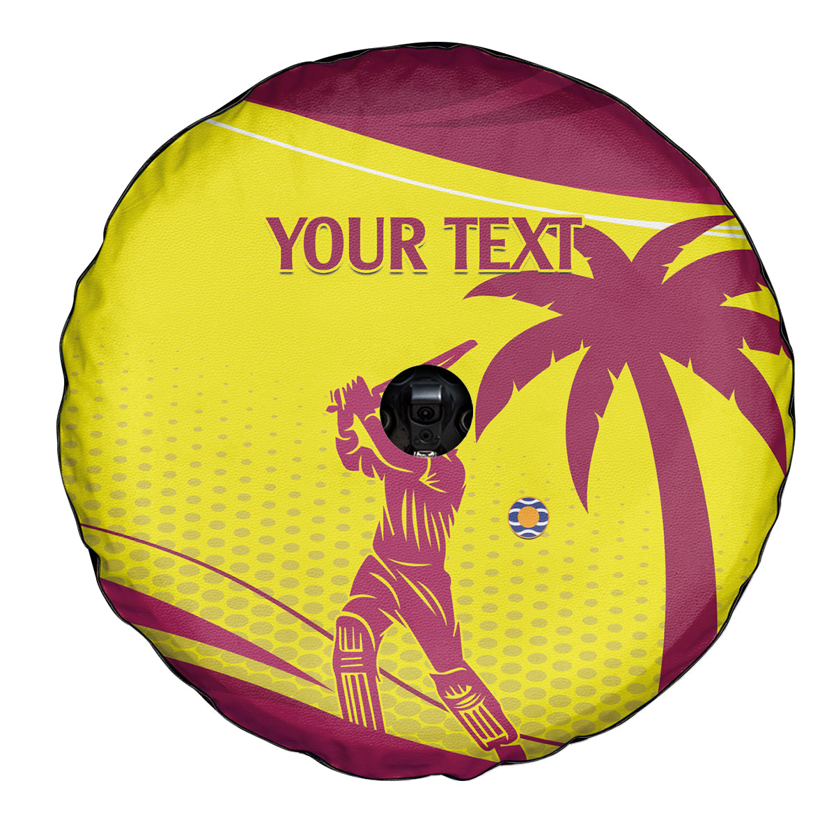 Custom West Indies Cricket Spare Tire Cover 2024 World Cup Go Windies - Wonder Print Shop