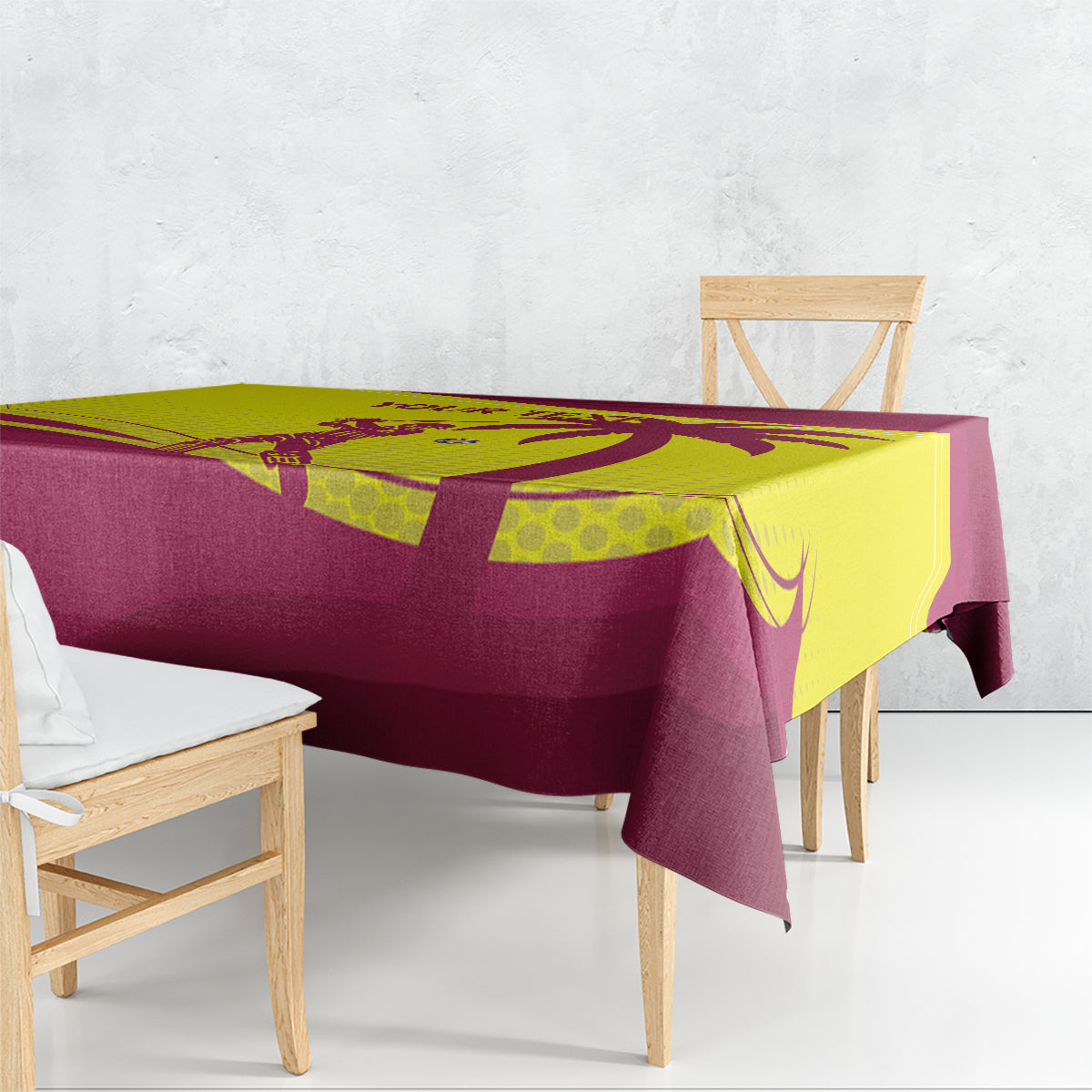 Custom West Indies Cricket Tablecloth 2024 World Cup Go Windies - Wonder Print Shop