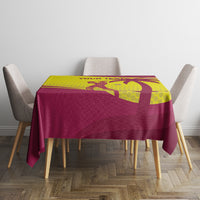 Custom West Indies Cricket Tablecloth 2024 World Cup Go Windies - Wonder Print Shop