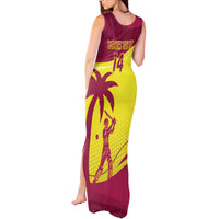 Custom West Indies Cricket Tank Maxi Dress 2024 World Cup Go Windies - Wonder Print Shop