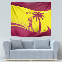 Custom West Indies Cricket Tapestry 2024 World Cup Go Windies - Wonder Print Shop