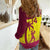 Custom West Indies Cricket Women Casual Shirt 2024 World Cup Go Windies - Wonder Print Shop