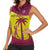 Custom West Indies Cricket Women Sleeveless Polo Shirt 2024 World Cup Go Windies