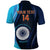 Custom India Cricket Polo Shirt 2024 World Cup Go Men in Blue