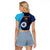 Custom India Cricket Raglan Cropped T Shirt 2024 World Cup Go Men in Blue - Wonder Print Shop
