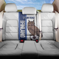 Custom Finland Football Back Car Seat Cover Suomi Come On Huuhkajat