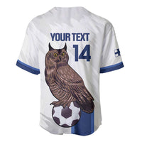 Custom Finland Football Baseball Jersey Suomi Come On Huuhkajat