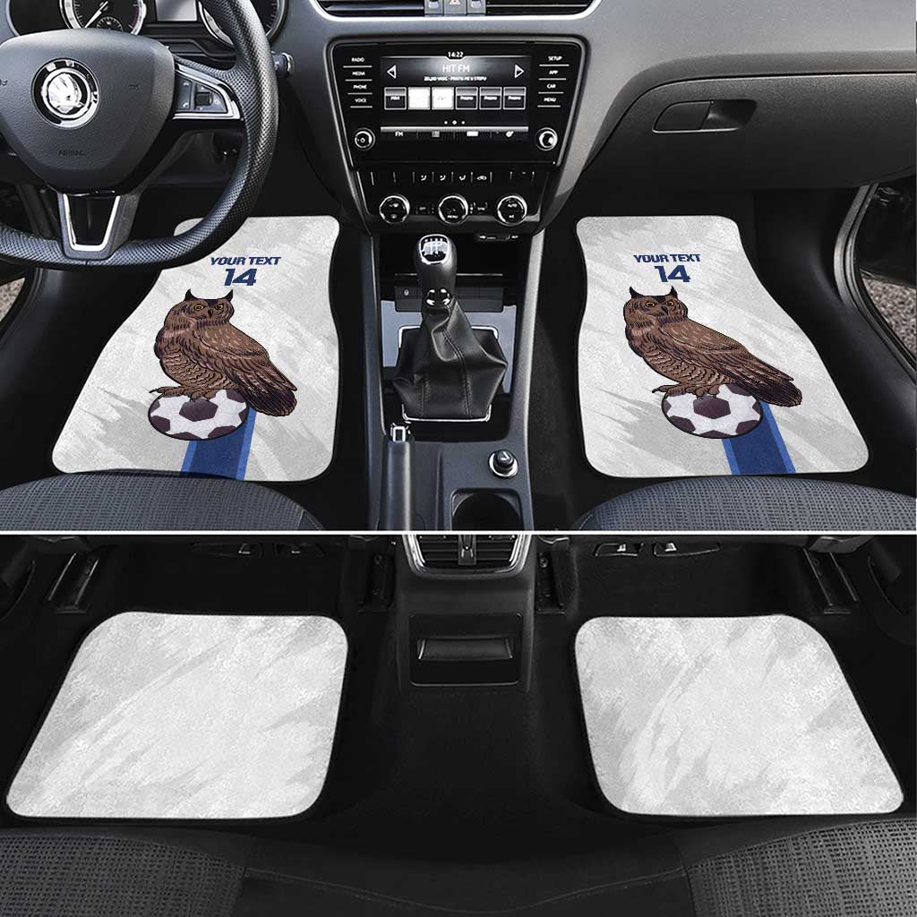 Custom Finland Football Car Mats Suomi Come On Huuhkajat
