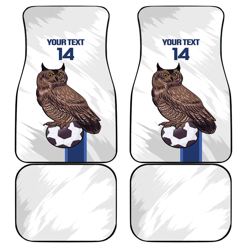 Custom Finland Football Car Mats Suomi Come On Huuhkajat