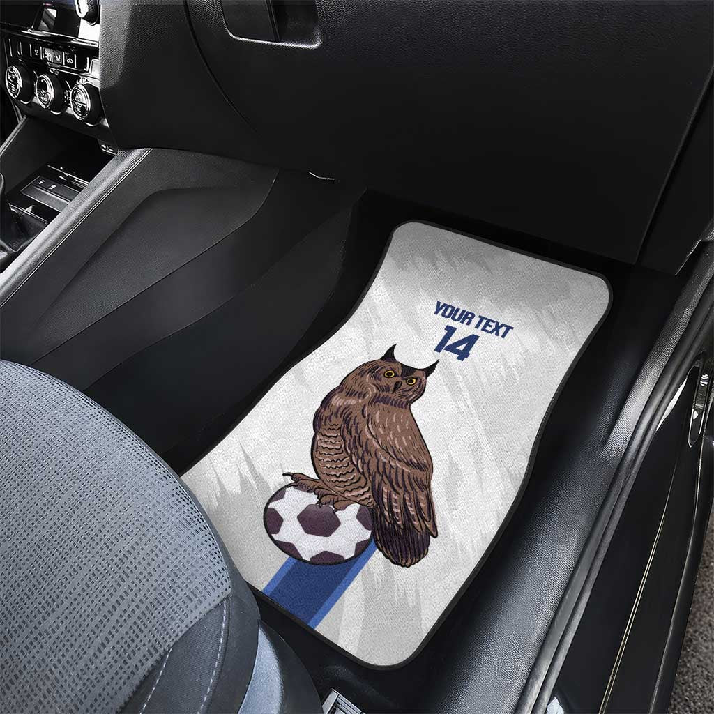 Custom Finland Football Car Mats Suomi Come On Huuhkajat
