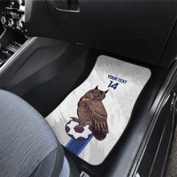 Custom Finland Football Car Mats Suomi Come On Huuhkajat