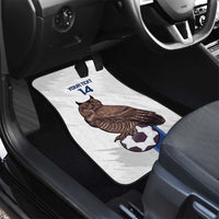 Custom Finland Football Car Mats Suomi Come On Huuhkajat