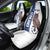 Custom Finland Football Car Seat Cover Suomi Come On Huuhkajat