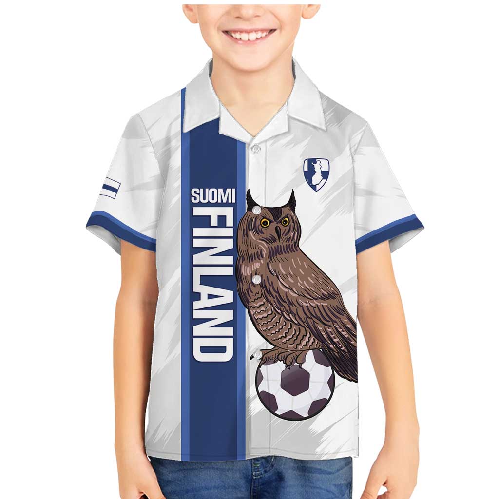 Custom Finland Football Family Matching Mermaid Dress and Hawaiian Shirt Suomi Come On Huuhkajat