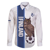 Custom Finland Football Family Matching Puletasi and Hawaiian Shirt Suomi Come On Huuhkajat