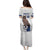Custom Finland Football Family Matching Puletasi and Hawaiian Shirt Suomi Come On Huuhkajat