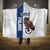 Custom Finland Football Hooded Blanket Suomi Come On Huuhkajat