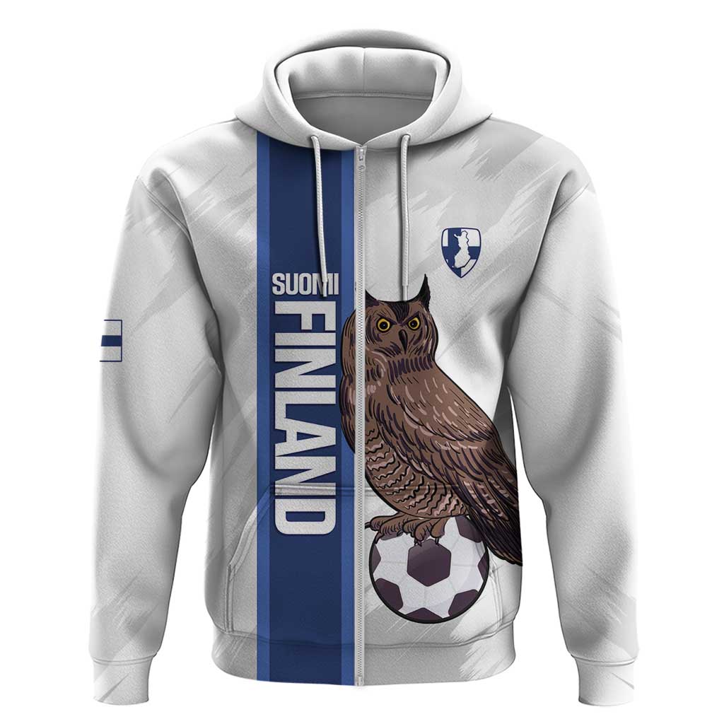 Custom Finland Football Hoodie Suomi Come On Huuhkajat