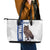 Custom Finland Football Leather Tote Bag Suomi Come On Huuhkajat