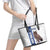 Custom Finland Football Leather Tote Bag Suomi Come On Huuhkajat